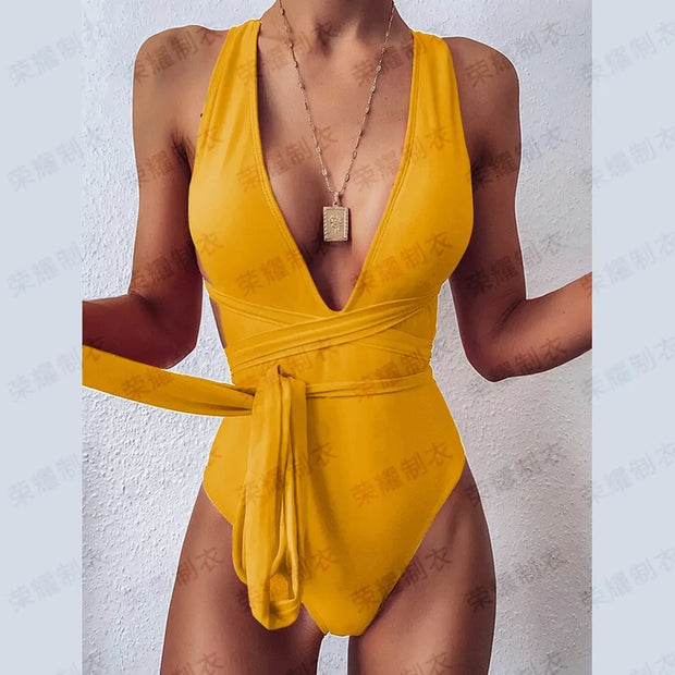 Maillot de bain une pièce.