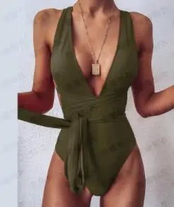 Maillot de bain une pièce.