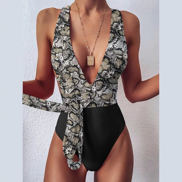 Maillot de bain une pièce.