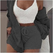 Ensemble pull en tricot pour femmes.