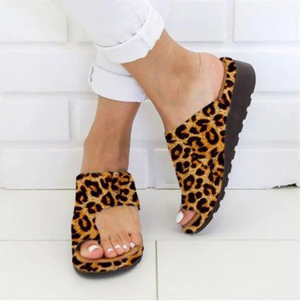 Chaussures à semelles plates pour femmes.
