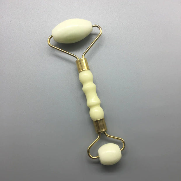 Rouleau Massage Visage Jade Beautysky - Soin Relaxant
