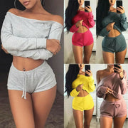 Ensemble de sport 2 pièces pour femme, débardeur, short.