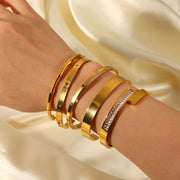 Vintage Stainless Steel Bracelet for Women