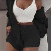 Ensemble pull en tricot pour femmes.