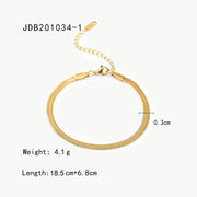 Stainless Steel Cuban Bracelet with Vintage Style for Women
