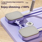 Planche de fitness multifonction en violet pour une amélioration du confort et un affinement corporel