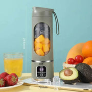 Mixeur à smoothie portable Beautysky avec un design élégant et des fruits frais à l'intérieur