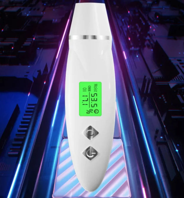 Analyseur de peau électronique Beautysky avec écran LED pour évaluation de la santé de la peau