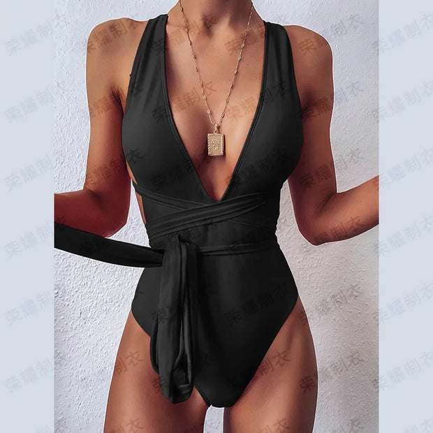 Maillot de bain une pièce.