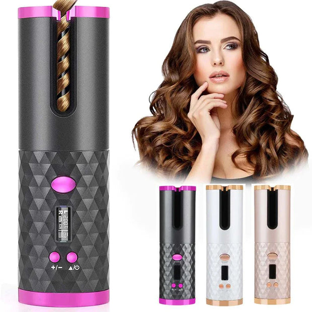 Bigoudi portable sans fil de Beautysky pour des boucles parfaites et sans effort à tout moment