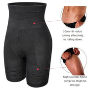 Shorty shapeur Beautysky en noir, body shaper confortable qui offre un maintien optimal et un effet amincissant