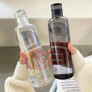 Bouteilles en plastique écologie Beautysky avec marquages horaires pour suivre l'hydratation