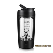 Bouteille shaker protéine électrique Beautysky avec mesure pour mélanger facilement les boissons protéinées