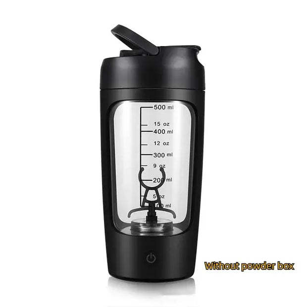 Bouteille shaker protéine électrique Beautysky avec mesure pour mélanger facilement les boissons protéinées