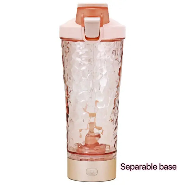 Bouteille shaker protéine électrique Beautysky avec base séparable pour mélanger vos boissons protéinées