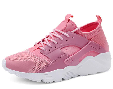 Chaussures de sport femmes Beautysky en rose avec semelle blanche confortable et design moderne