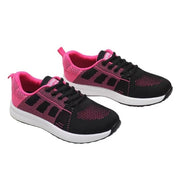 Chaussures respirantes légères Beautysky en noir et rose, idéales pour le sport et le confort quotidien