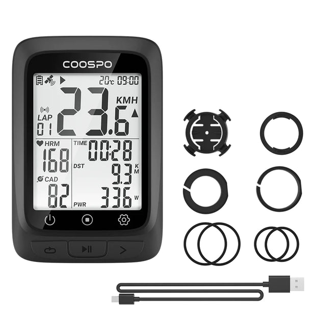 Moniteur de fréquence cardiaque COOSPO avec écran LCD et accessoires pour suivre vos performances sportives