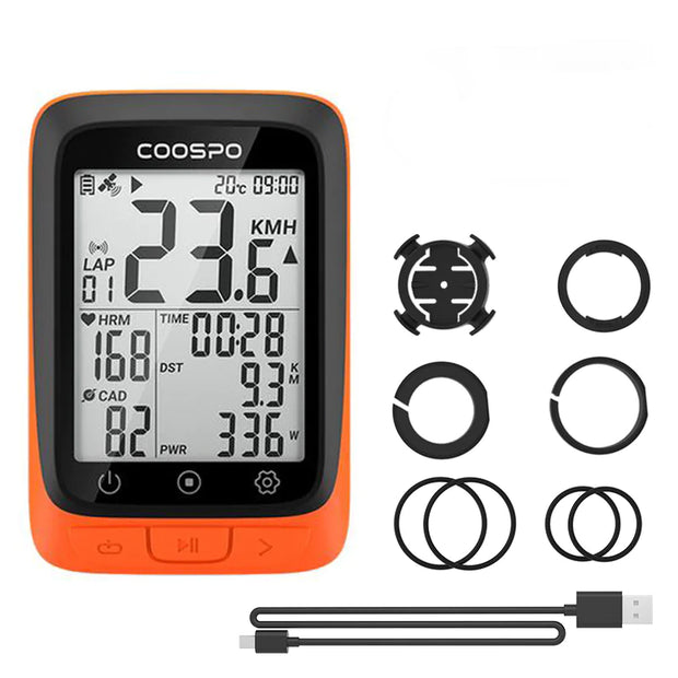 Moniteur de fréquence cardiaque COOSPO avec écran LCD et accessoires pour le suivi sportif