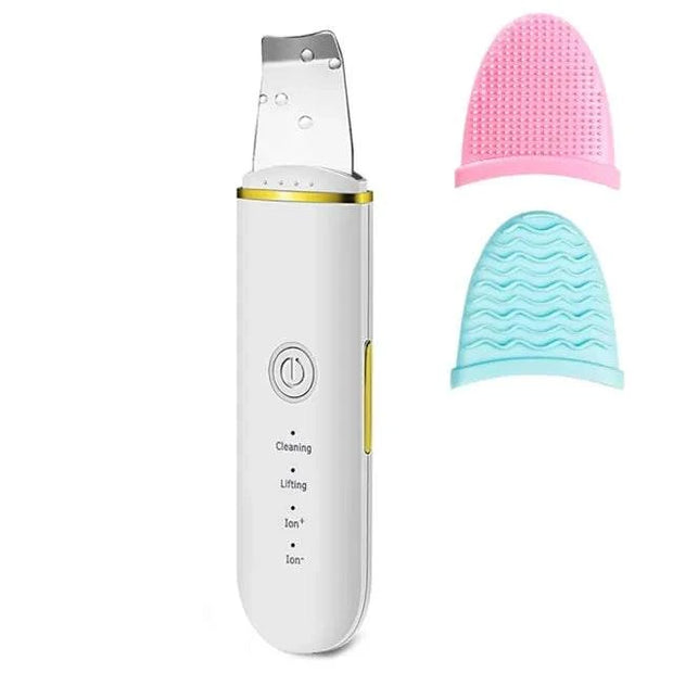 Épurateur de peau ultrasons Beautysky avec accessoires pour un nettoyage et un lifting efficace