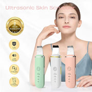 Épurateur de peau ultrasons Beautysky avec quatre modes et chargement USB, idéal pour le nettoyage de la peau