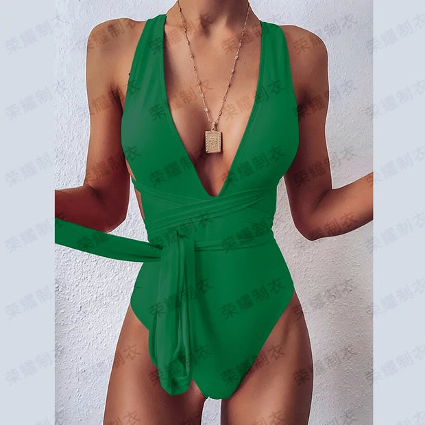 Maillot de bain une pièce.