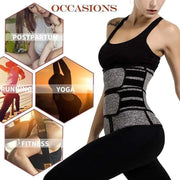 Gaine amincissante taille Beautysky en tissu élastique pour le fitness, le yoga et la récupération postpartum