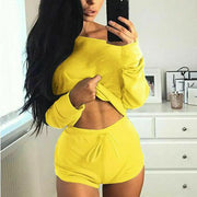 Ensemble de sport 2 pièces pour femme, débardeur, short.