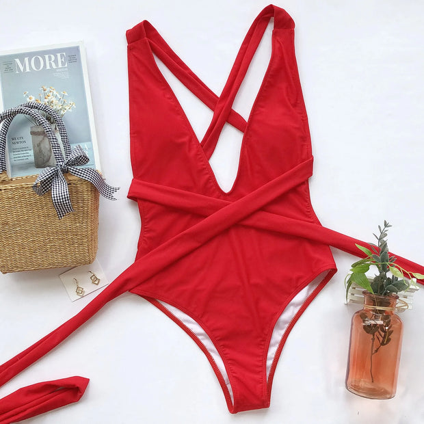 Maillot de bain une pièce.