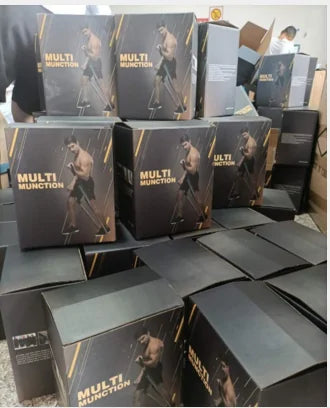 Boîtes de kit bandes résistance entraînement empilées pour un entraînement polyvalent