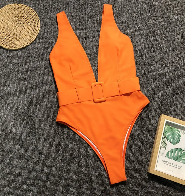 Maillot de bain une pièce.