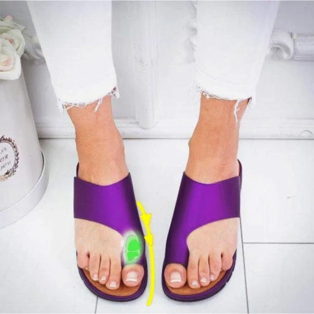 Chaussures à semelles plates pour femmes.