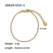 Stainless Steel Cuban Bracelet with Vintage Style for Women