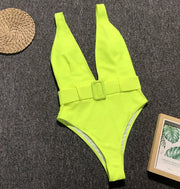 Maillot de bain une pièce.