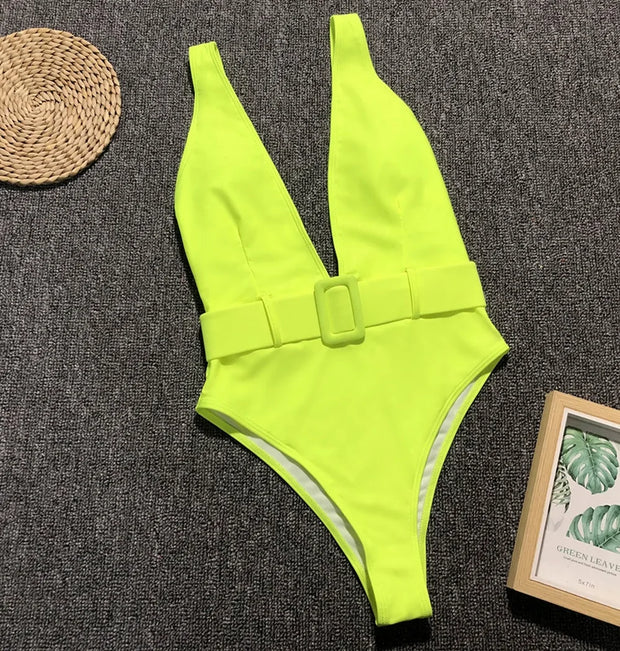 Maillot de bain une pièce.