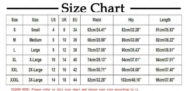 Tableau des tailles pour pantalons de yoga femme avec instructions de choix de taille