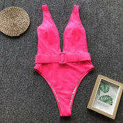 Maillot de bain une pièce.