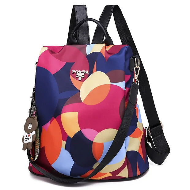 Sac à dos Oxford imperméable pour femmes.