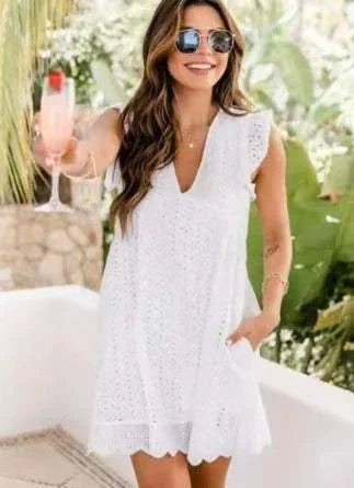 Robe casual jaune élégante et confortable Beautysky pour femmes modernes.