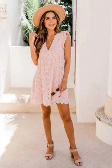 Robe casual jaune Beautysky élégante et confortable pour femmes modernes.