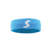 Bandeau fitness bleu Beautysky en tissu absorbant pour le sport et l'exercice