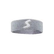 Bandeau fitness Beautysky en gris pour maintenir les cheveux pendant l'entraînement
