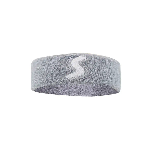 Bandeau fitness Beautysky en gris pour maintenir les cheveux pendant l'entraînement
