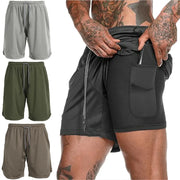 Shorts de course fitness en plusieurs couleurs avec poches pratiques pour un confort optimal lors des entraînements