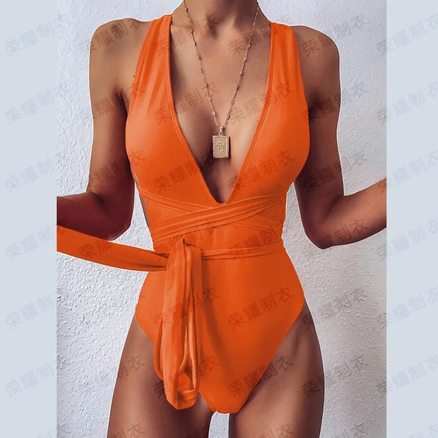 Maillot de bain une pièce.