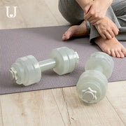 Haltères flottaison fitness Beautysky en silicone pour entraînements légers et aquatiques