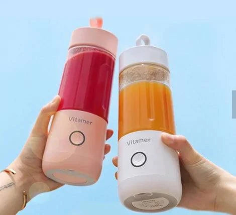 Mixeur portable à smoothie Beautysky avec design élégant et couleurs vives pour des boissons rafraîchissantes