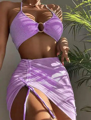 Maillot de bain 3 pièces.