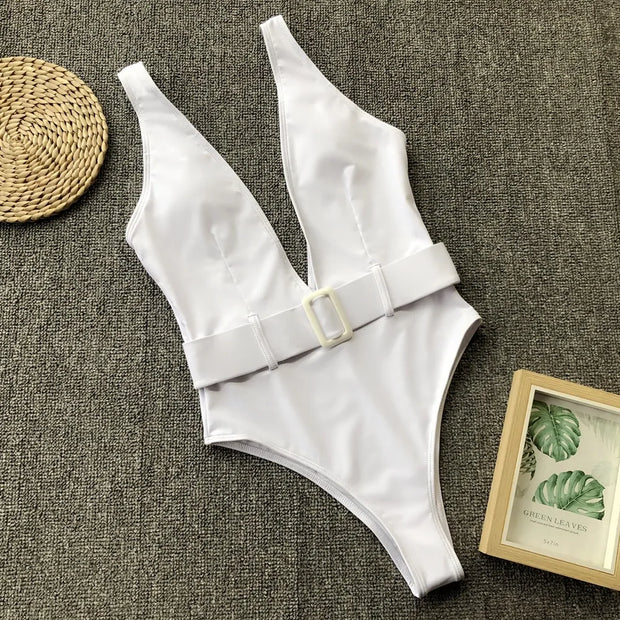 Maillot de bain une pièce.